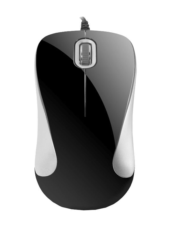 

Мышь Delux DLM377U Silver-Black, DLM377U
