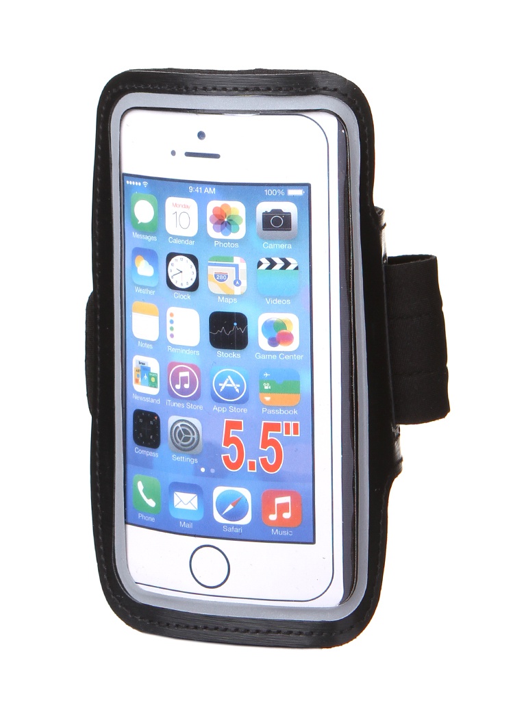 

Чехол для телефона на руку Red Line 6.0 Black УТ000031805, УТ000031805