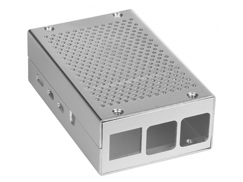 

Корпус ACD Fine Heat Dispersion Aluminium Alloy Case for Raspberry Pi 4B Silver RA507, RA507