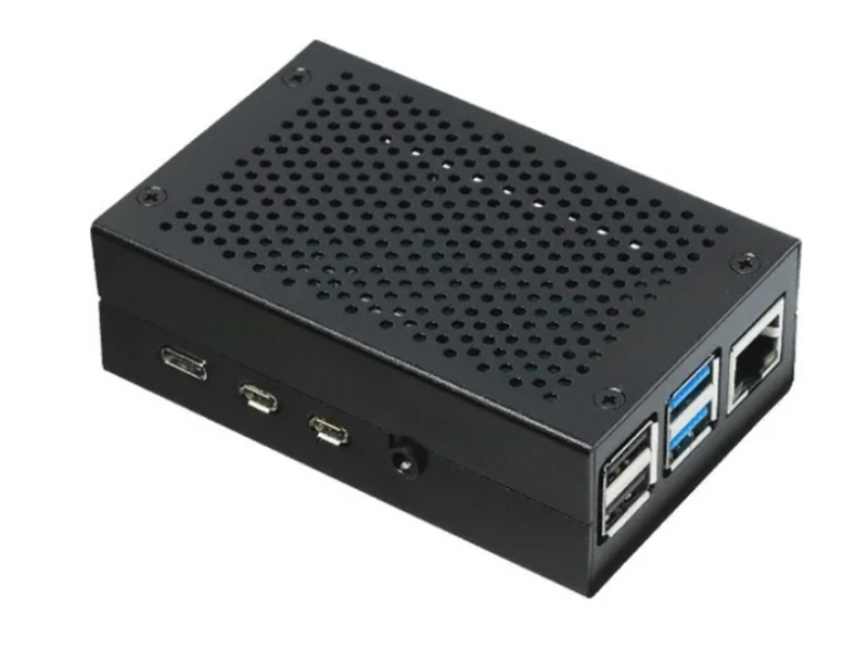 

Корпус ACD Fine Heat Dispersion Aluminium Alloy Case for Raspberry Pi 4B Black RA508, RA508