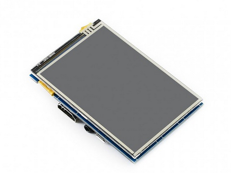 

Резистивный сенсорный дисплей без корпуса ACD ACD18-RA415 Waveshare 3.5-inch 480x320 for Raspberry Pi 3 RA415, RA415