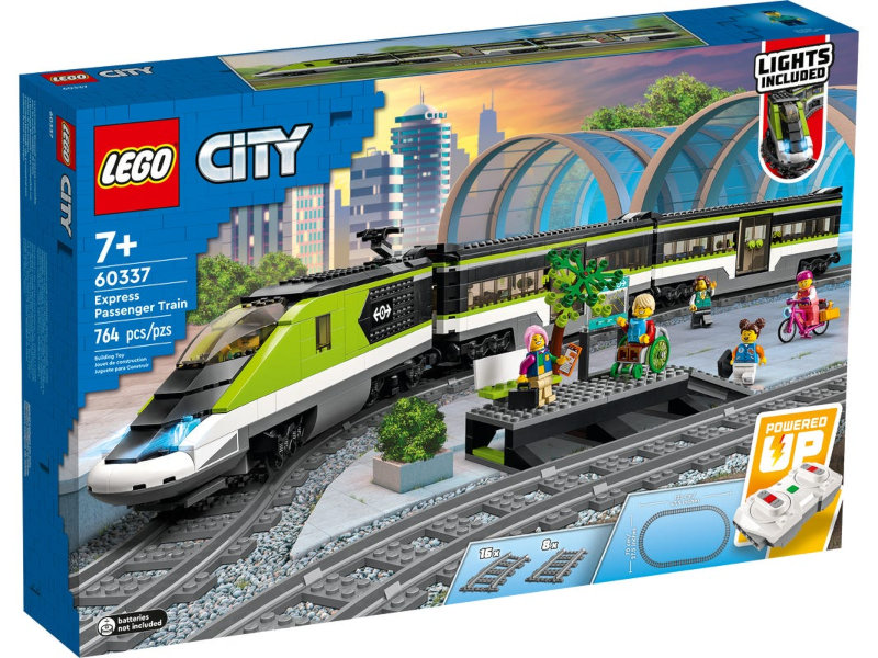 

Конструктор Lego City Пассажирский экспресс-поезд 764 дет. 60337, Пассажирский экспресс-поезд