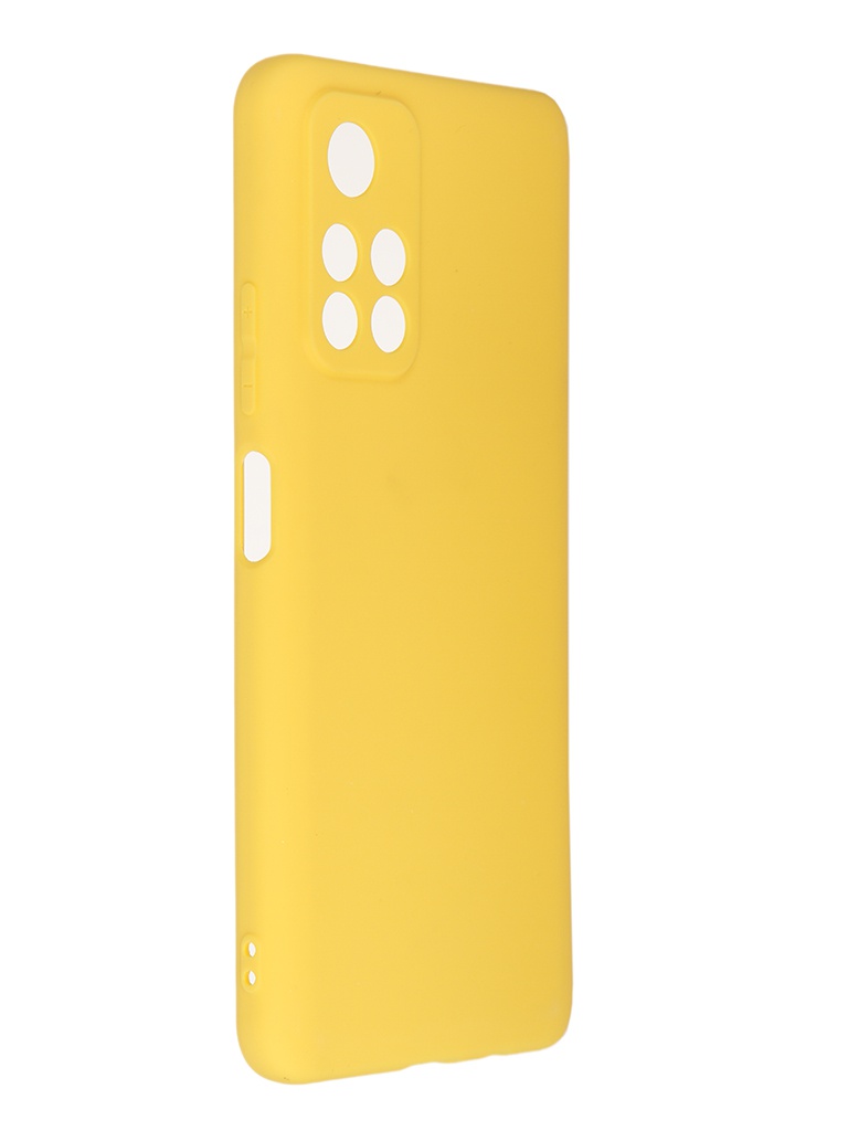 фото Чехол neypo для poco m4 pro 5g soft matte silicone yellow nst48573