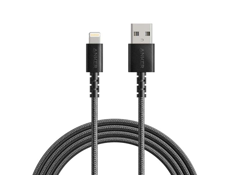 Аксессуар Anker PowerLine Select+ USB-A - Lightning 1.8m Black ANK-A8013H12-BK