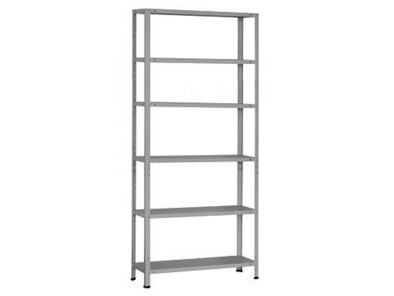

Стеллаж Металл-Завод СТФЛ 2000х1000х400mm 6 полок Grey, СТФЛ 2000х1000х400mm