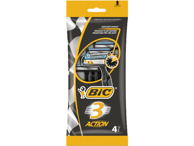 

Бритва Bic Экшен 4шт 9194351, 9194351
