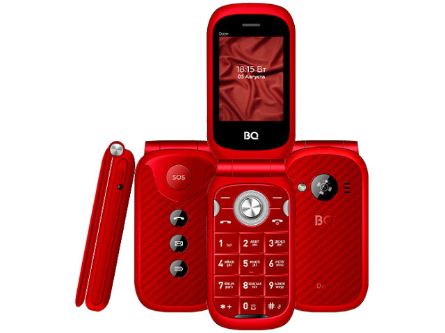 Сотовый телефон BQ 2451 Daze Red