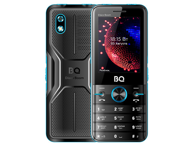 Сотовый телефон BQ 2842 Disco Boom Black-blue