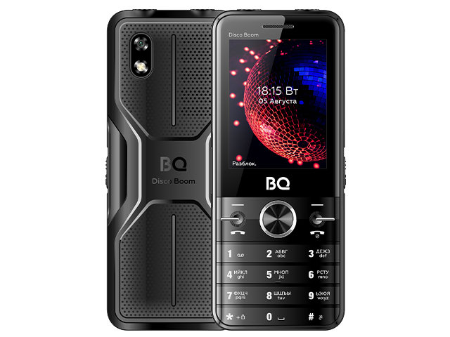 Сотовый телефон BQ 2842 Disco Boom Black