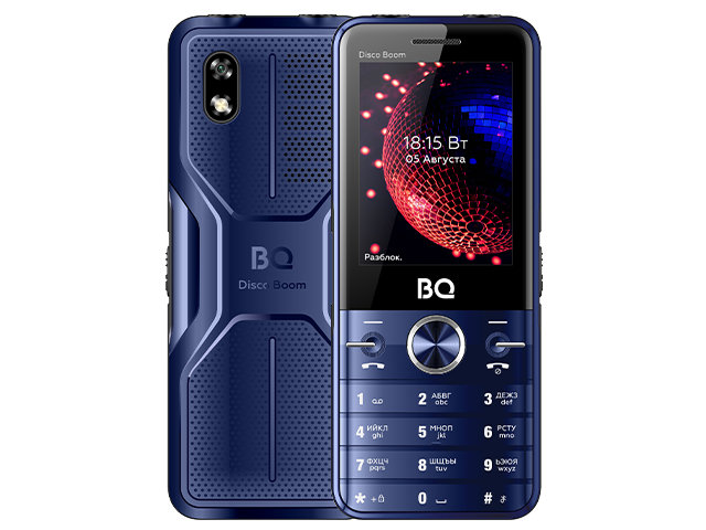 Сотовый телефон BQ 2842 Disco Boom Blue-Black сотовый телефон bq m 2005 disco