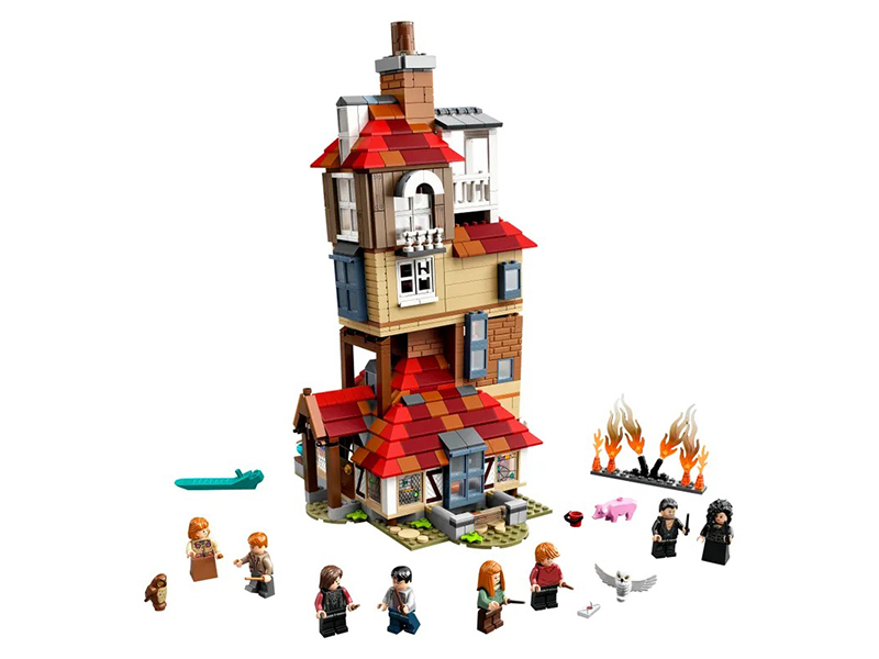 

Lego Harry Potter Нападение на Нору 1047 дет. 75980, Harry Potter Нападение на Нору