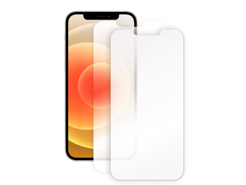 

Гибридное защитное стекло Krutoff для APPLE iPhone 12 2шт 269618, APPLE iPhone 12