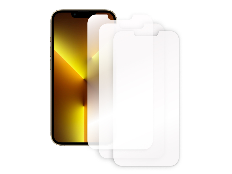 

Гибридное защитное стекло Krutoff для APPLE iPhone 13 Pro Max 3шт 269629, APPLE iPhone 13 Pro Max