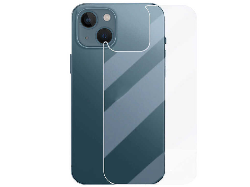 

Гибридное защитное стекло Krutoff для APPLE iPhone 13 Mini Back 269604, APPLE iPhone 13 Mini