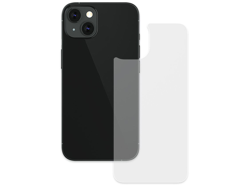 

Гибридное защитное стекло Krutoff для APPLE iPhone 14 Back 282449, APPLE iPhone 14