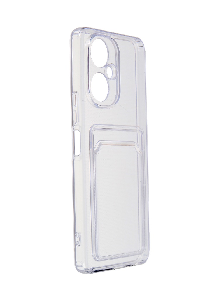 

Чехол Zibelino для Tecno Camon 19 Silicone Card Holder Transparent ZSCH-TCN-C19-TRN, Tecno Camon 19