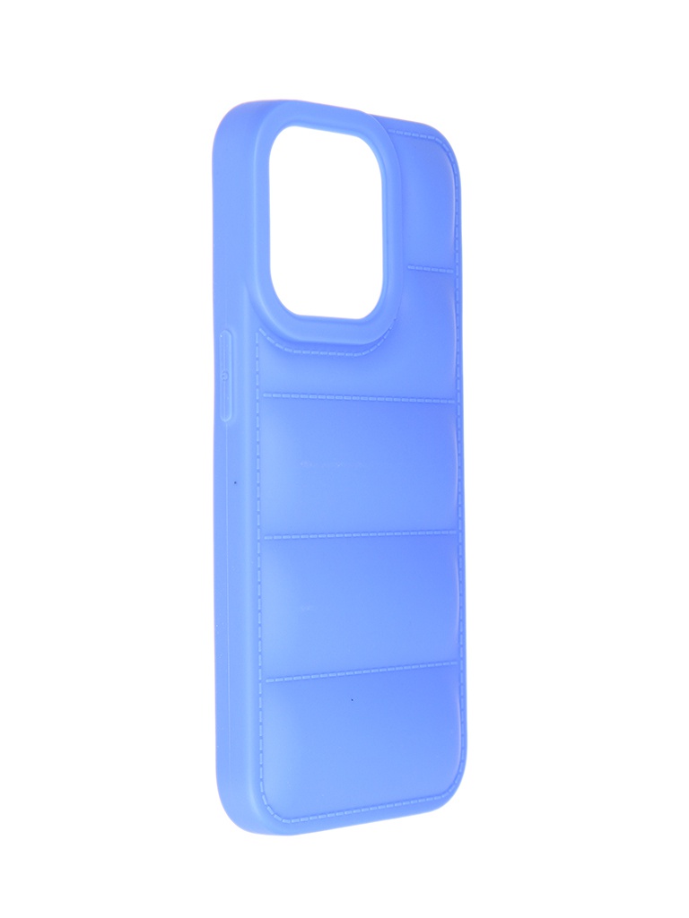 

Чехол DF для APPLE iPhone 14 Pro Silicone дутый Blue iJacket-03, APPLE iPhone 14 Pro