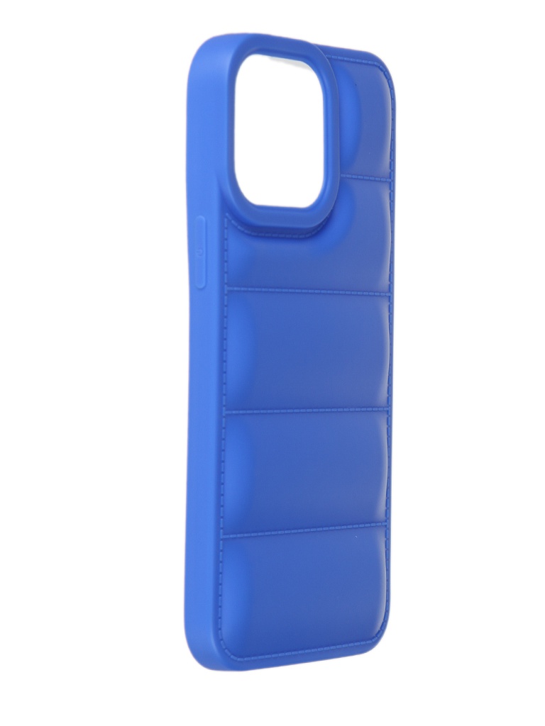 

Чехол DF для APPLE iPhone 14 Pro Max Silicone дутый Blue iJacket-04, APPLE iPhone 14 Pro Max