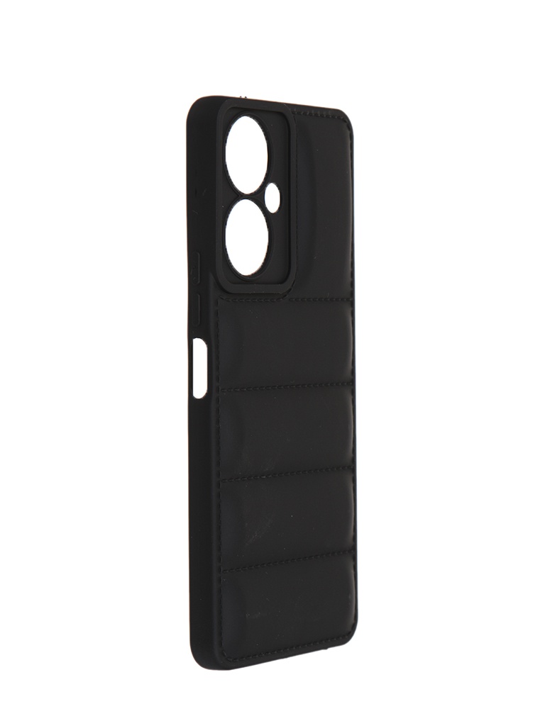 

Чехол DF для Tecno Camon 19 / 19 Pro 4G Puffy Silicone Black tJacket-03, Tecno Camon 19 / 19 Pro 4G