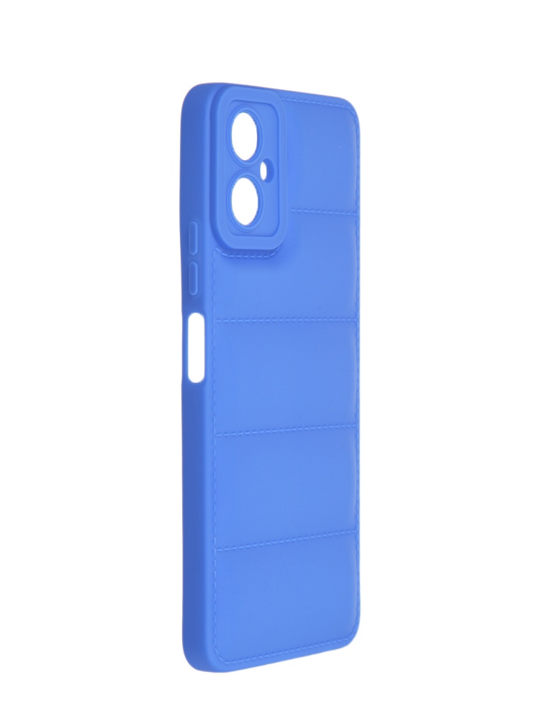 

Чехол DF для Tecno Camon 19 Neo Silicone дутый Blue tJacket-04, Tecno Camon 19 Neo