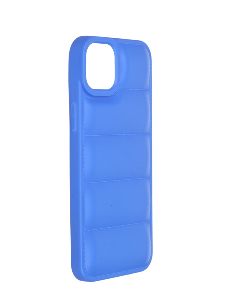 

Чехол DF для APPLE iPhone 14 Plus Silicone дутый Blue iJacket-02, APPLE iPhone 14 Plus
