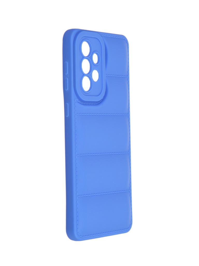 

Чехол DF для Samsung Galaxy A33 5G дутый Blue sJacket-03, DF sJacket-03 (blue)