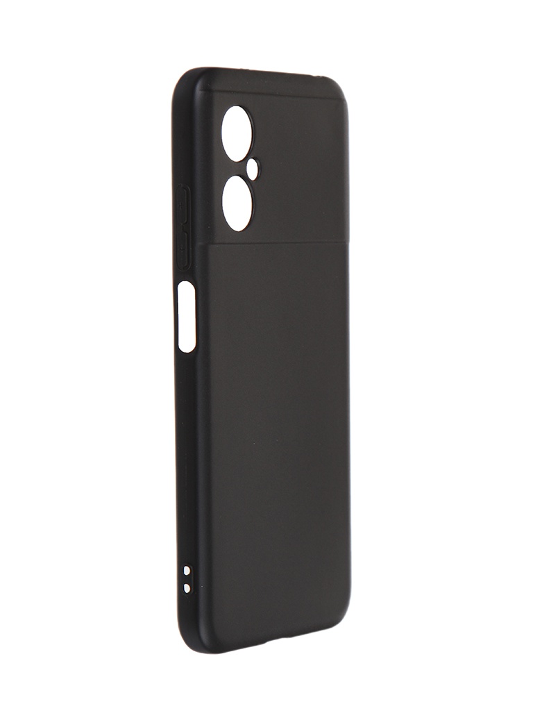 

Чехол DF для Poco M4 5G) Silicone Black poCase-10, Poco M4