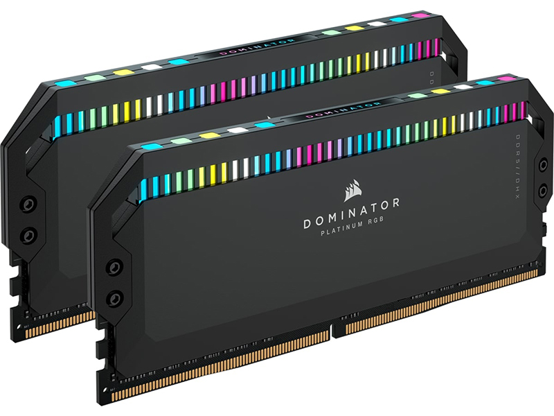 фото Модуль памяти corsair dominator platinum rgb ddr5 dimm5 6200mhz pc-49600 cl36 - 32gb kit (2x16gb) cmt32gx5m2x6200c36