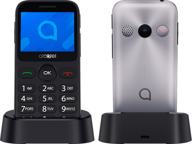 Сотовый телефон Alcatel 2020X Silver