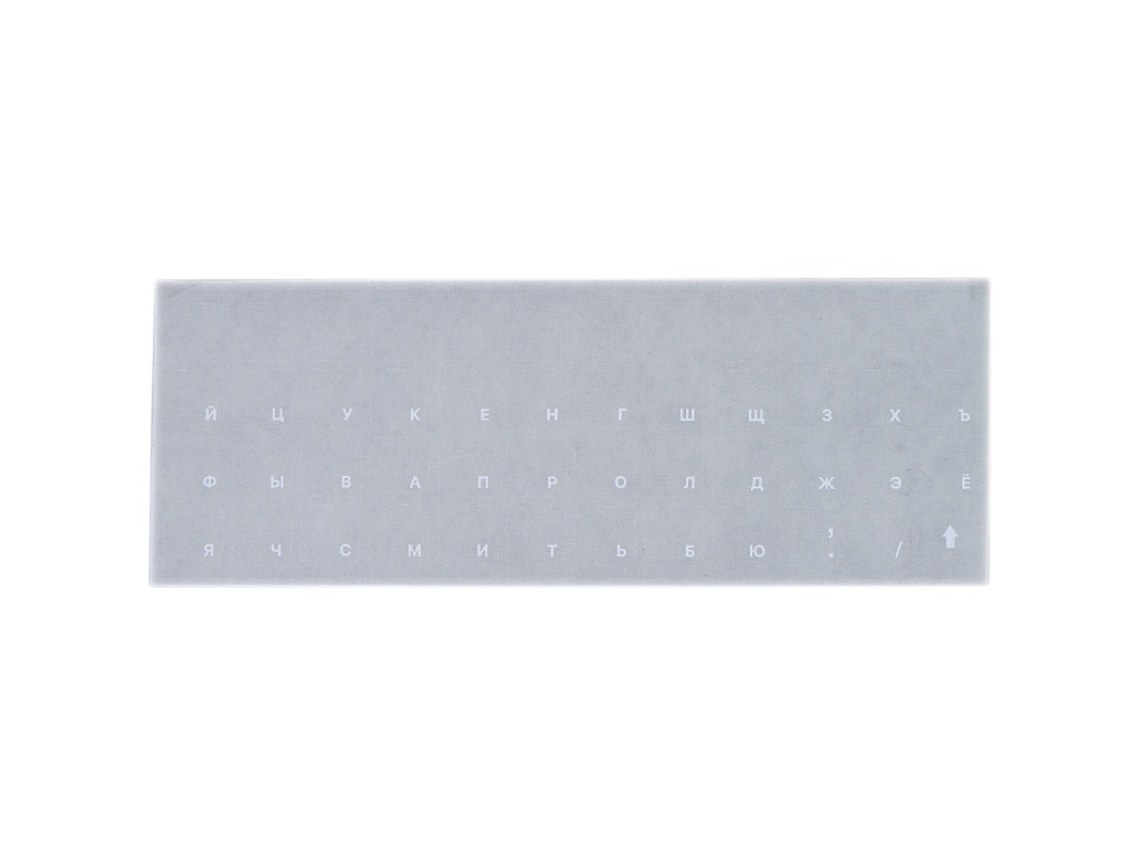 Наклейки на клавиатуру Red Line для ноутбуков (русская и английская раскладка) Transparent УТ000032905 наклейки пвх meshu сute dog 10 21см 22 наклейки