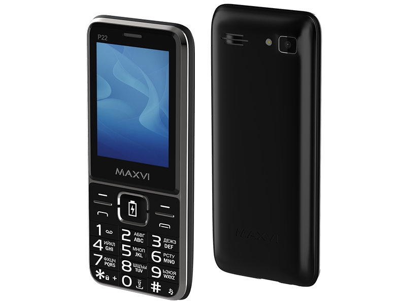 Сотовый телефон Maxvi P22 Black