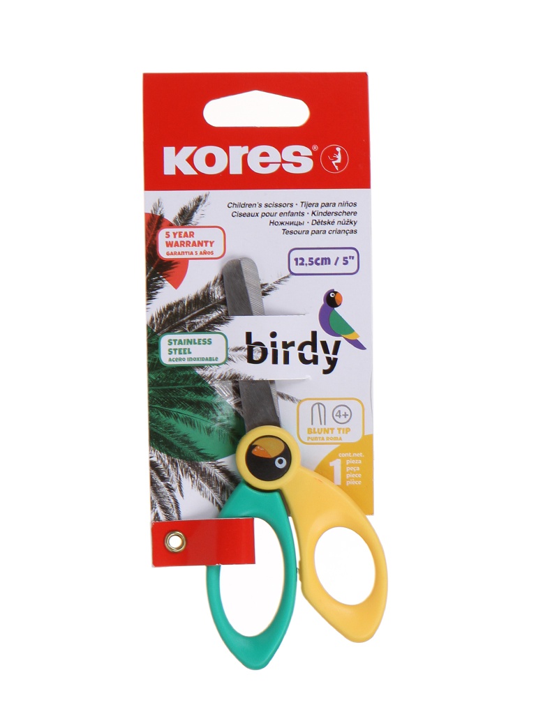 Ножницы Kores Birdy 125mm 1335943