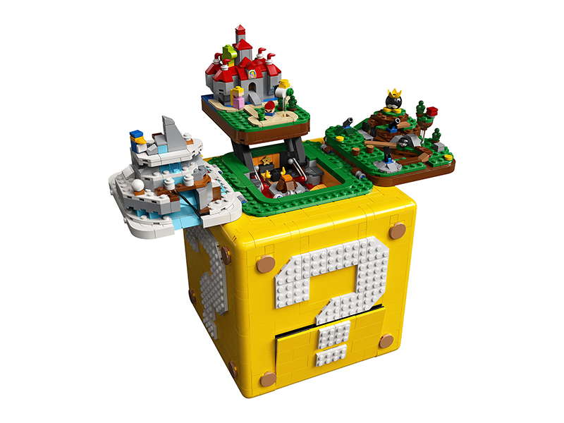 

Lego Super Mario Блок Знак вопроса из Super Mario 64 2064 дет. 71395, 71395
