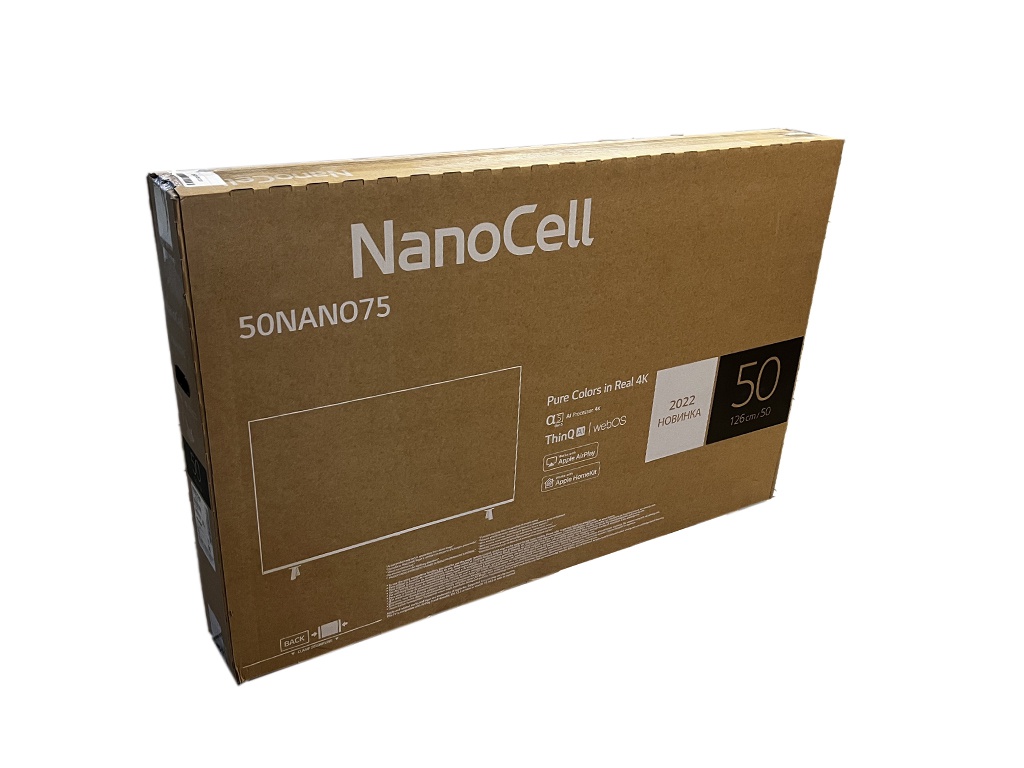 

Телевизор LG 50NANO756QA, 50NANO756QA