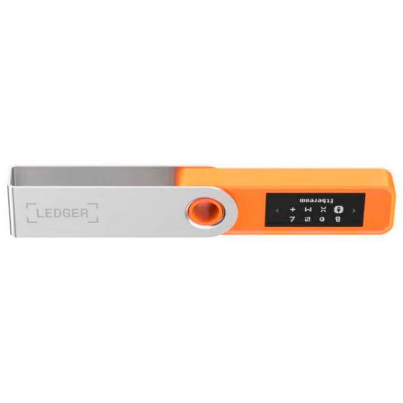 фото Аппаратный криптокошелек ledger nano s plus orange