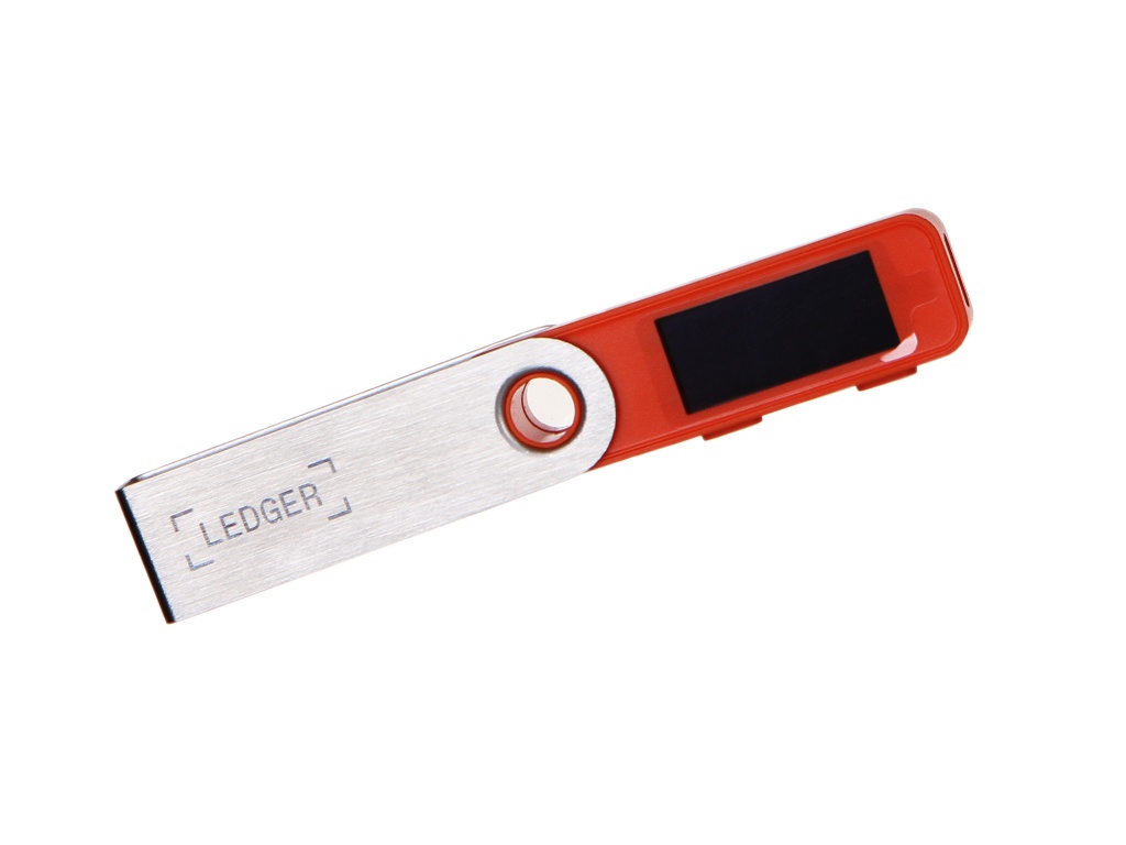 Аппаратный криптокошелек Ledger Nano S Plus Orange аппаратный криптокошелек ledger nano s plus retro gaming