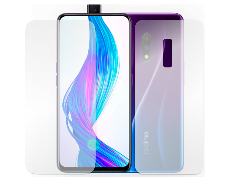 

Гидрогелевая пленка LuxCase для Realme 10 Transparent 0.14mm Front&Back 92696, Realme 10