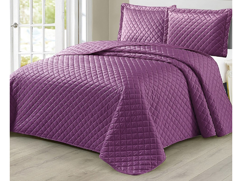 

Покрывало Bravo 220x240cm + 2 наволочки 50x70cm Purple 134507, 134507