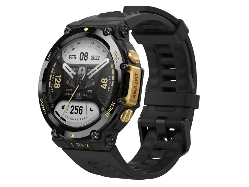 

Умные часы Amazfit T-Rex 2 Black-Gold, T-Rex 2