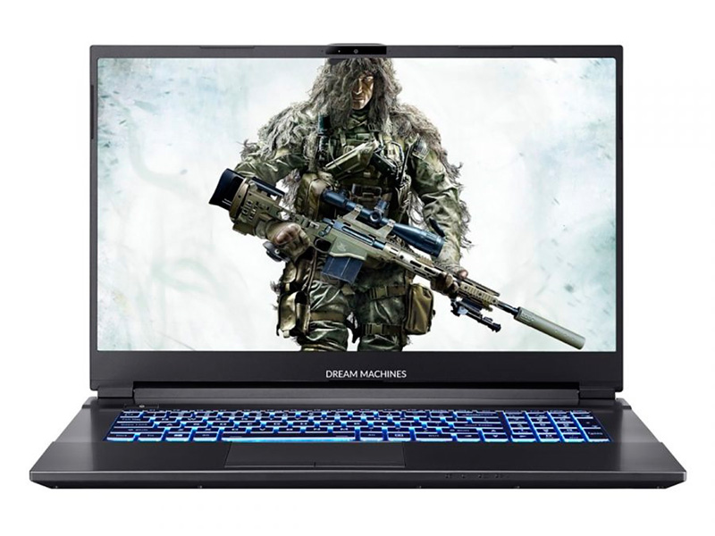 

Ноутбук Dream Machines G1650-17KZ76 (Intel Core i7-11800H 2.3GHz/16384Mb/1Tb SSD/nVidia GeForce GTX 1650 4096Mb/Wi-Fi/Cam/17.3/1920x1080/No OS), G1650-17KZ76