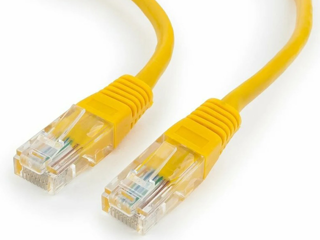Сетевой кабель NeoMax UTP cat.5e 0.5m Yellow NM13001-005Y