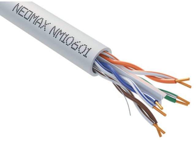 Сетевой кабель NeoMax U/UTP cat.6 23AWG