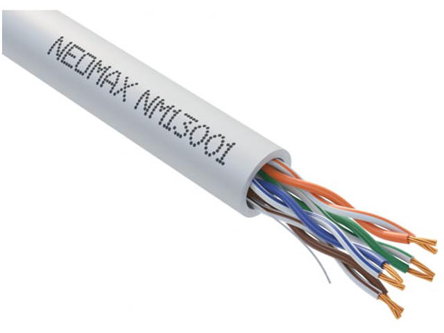 Сетевой кабель NeoMax U/UTP cat.5e 24AWG