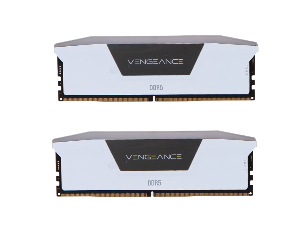 

Модуль памяти Corsair Vengeance RGB DDR5 DIMM 5600MHz PC-44800 CL36 - 32Gb KIT (2x16GB) White CMH32GX5M2B5600C36W, CMH32GX5M2B5600C36W