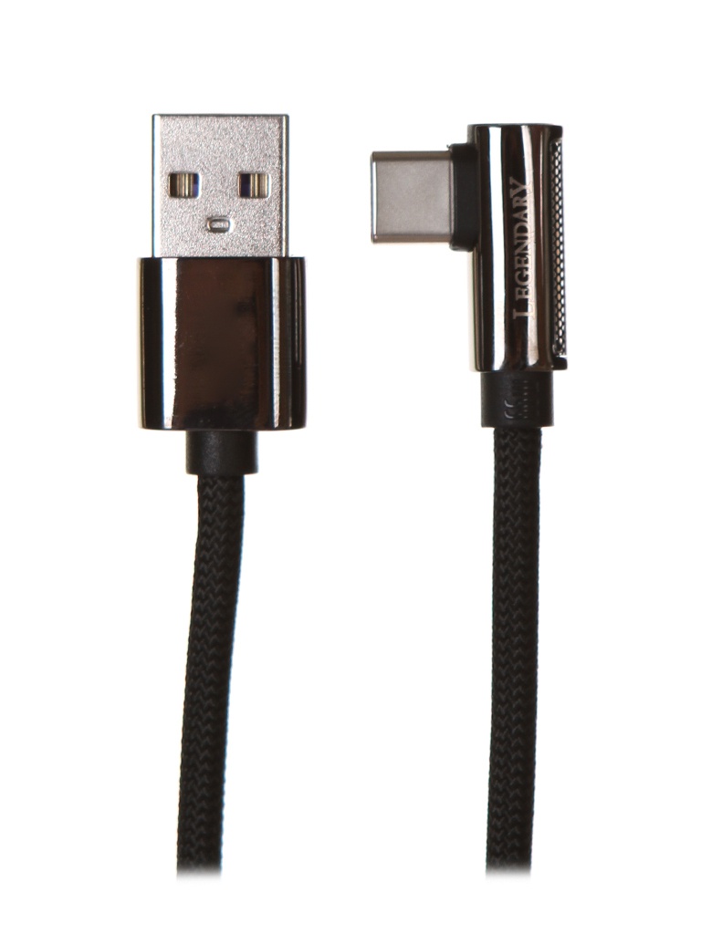 Аксессуар Baseus Кабель USB Legend Series Elbow USB - Type-C 66W 2m Black CATCS-C01 кабель pro legend pl1375 белый