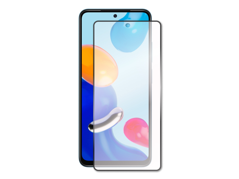 

Защитное стекло LuxCase для Xiaomi Redmi Note 11 / 11S Transparent 0.33mm Black Frame 78563, Xiaomi Redmi Note 11 / 11S