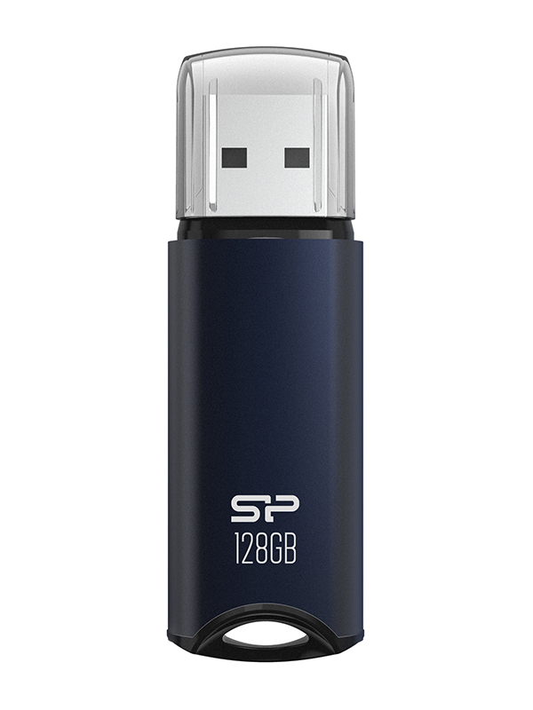 фото Usb flash drive 128gb - silicon power marvel m02 blue sp128gbuf3m02v1b