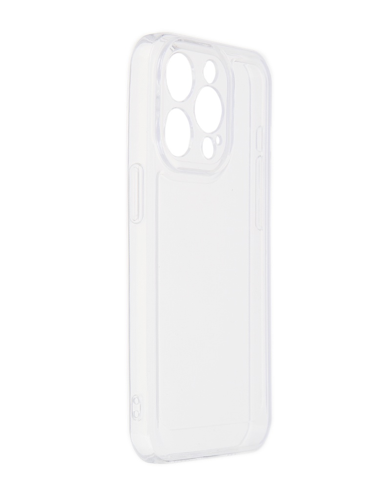 Чехол Zibelino для APPLE iPhone 14 Pro Ultra Thin Case Transparent ZUTCP-IPH-14-PRO-CAM-TRN dodocool ultra тонкой slim ясно прозрачный мягкий тпу обратно дело покрытия кожи защитную оболочку для 4 7 apple iphone 6 розовый