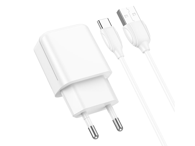 

Зарядное устройство Borofone BA64A USB Type-C 2.1A 6974443383898, BA64A