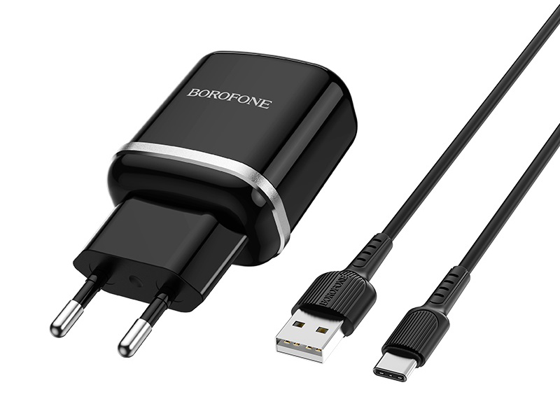 

Зарядное устройство Borofone BA36A USB Type-C 3.0A QC3.0 6931474716002, BA36A